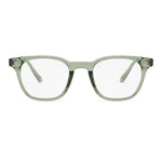 Green frame white film