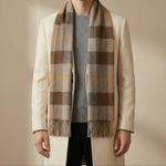 26# Camel Gray Yellow Lattice