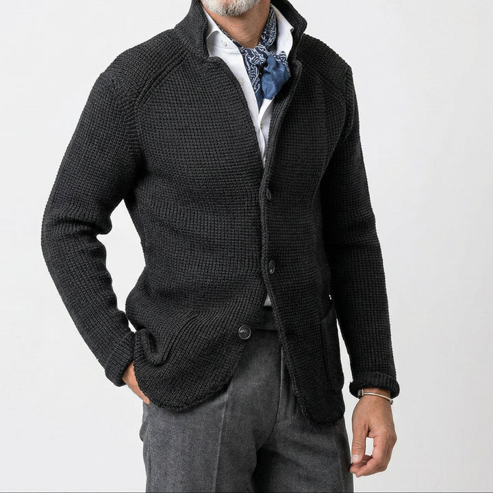 Casual Long Sleeve Knitted Jacket