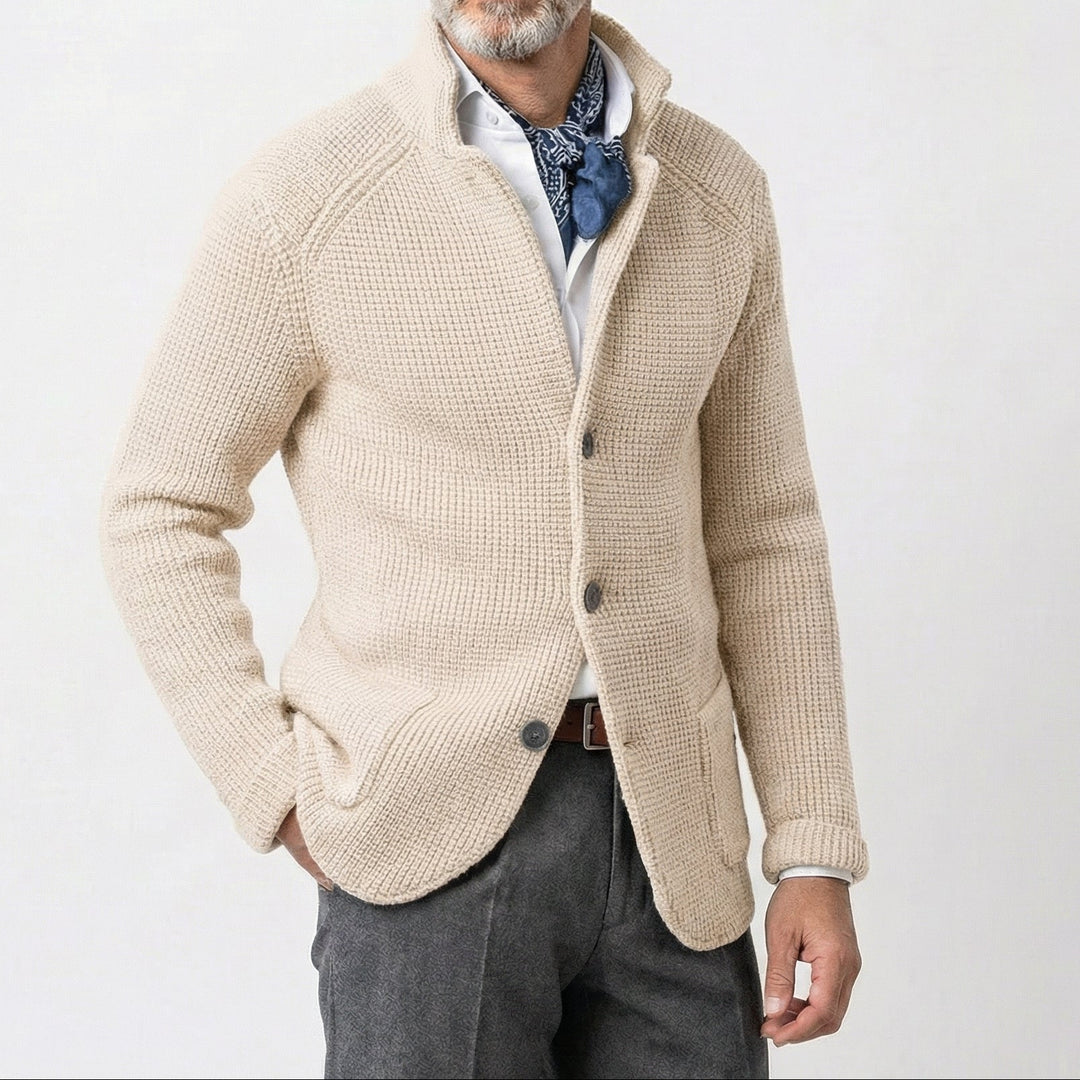 Casual Long Sleeve Knitted Jacket