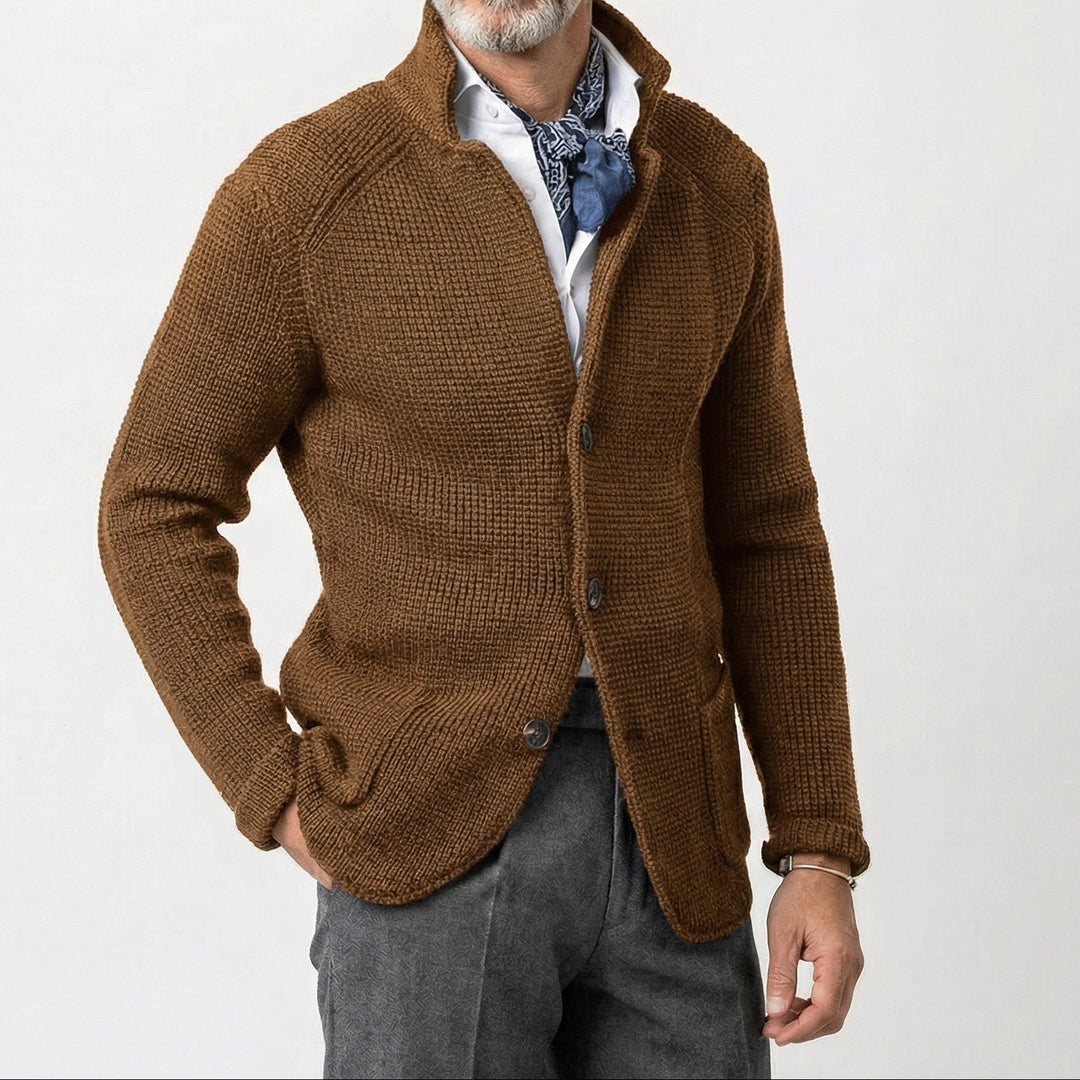 Casual Long Sleeve Knitted Jacket