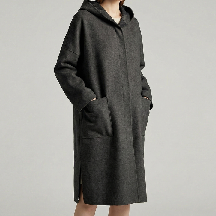 Women's Elegant Chic Long Winter Trench Coat