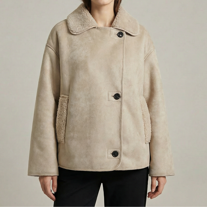Women's Double Collar Quilted Oversized Winter Coat