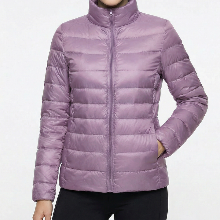Women's Lightweight Slim Fit Puffer Winter Jacket
