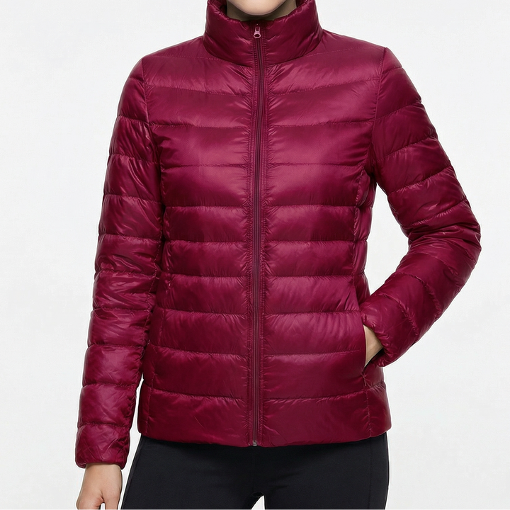 Women's Lightweight Slim Fit Puffer Winter Jacket