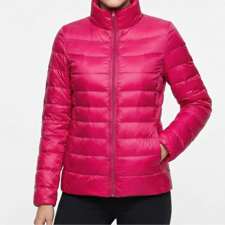 Women's Lightweight Slim Fit Puffer Winter Jacket