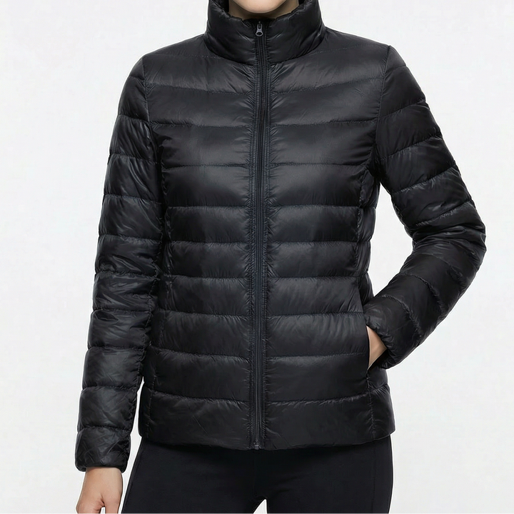 Women's Lightweight Slim Fit Puffer Winter Jacket