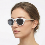 White Frame, Black And Gray Lenses