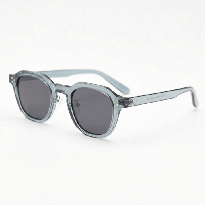 Square Sunglasses - Hexagonal Acetate Frame