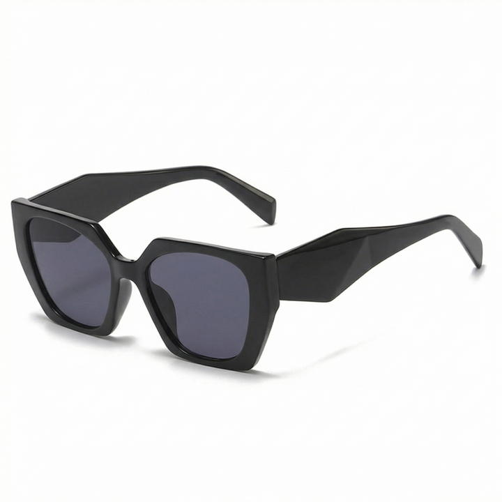 Luxury Cat Eye Sunglasses Women Vintage Wide Frame Shades
