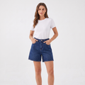 Denim Shorts Women - High Waisted Relaxed Fit Jean Shorts