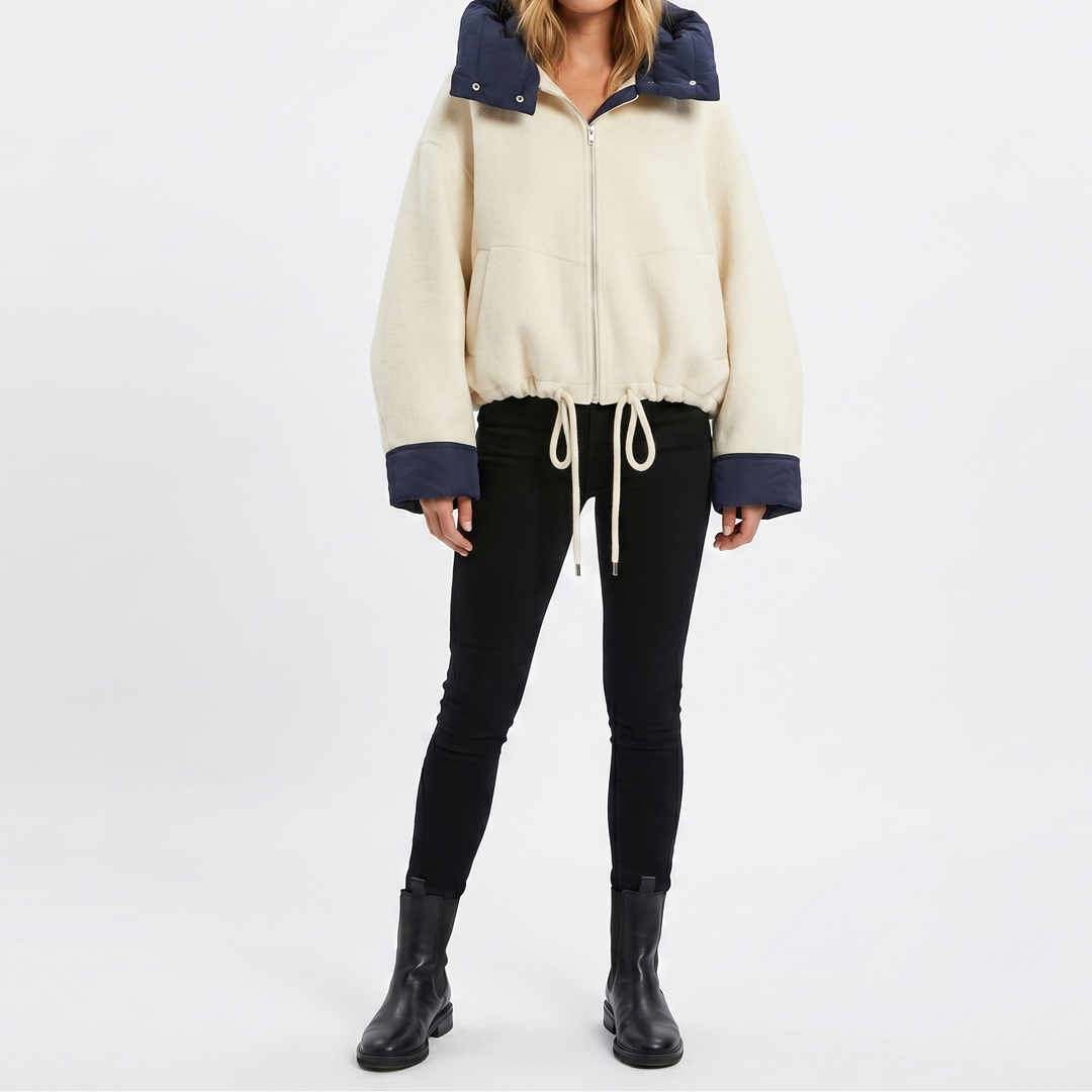 Women's Oversized Long Sleeve Coat