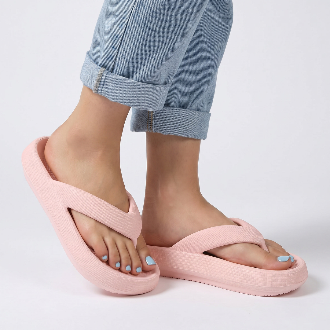 Cloud Flip Flops Women - Pillow Soft Thong Summer Beach Sandals