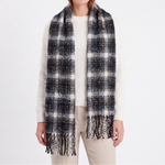 Small Sugar Bean Scarf-Black