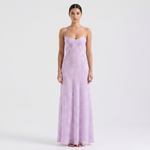Vintage Purple Jacquard