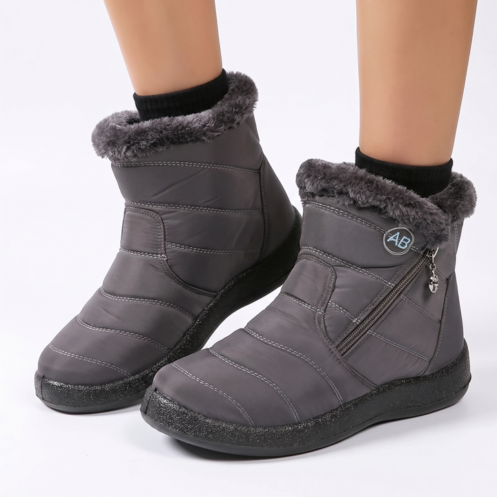 Women's Waterproof Winter Boots Fleece Lined Ankle Snow Boots