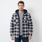 Black and white checkered - removable hat