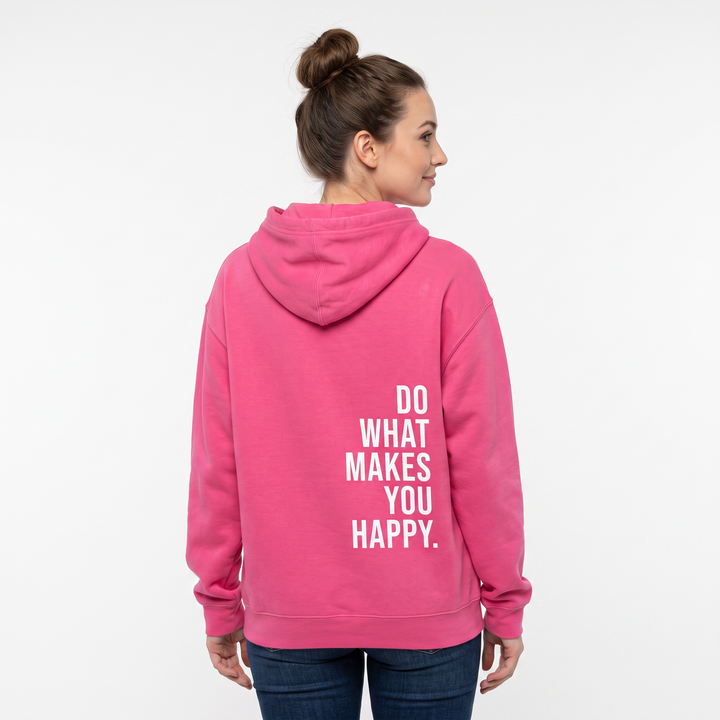 Women's Graphic Print Hoodie Oversized Fleece Pullover Sweatshirt