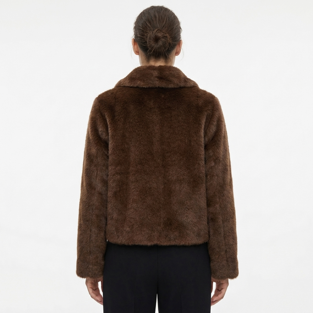 Women's Brown Fur Coat