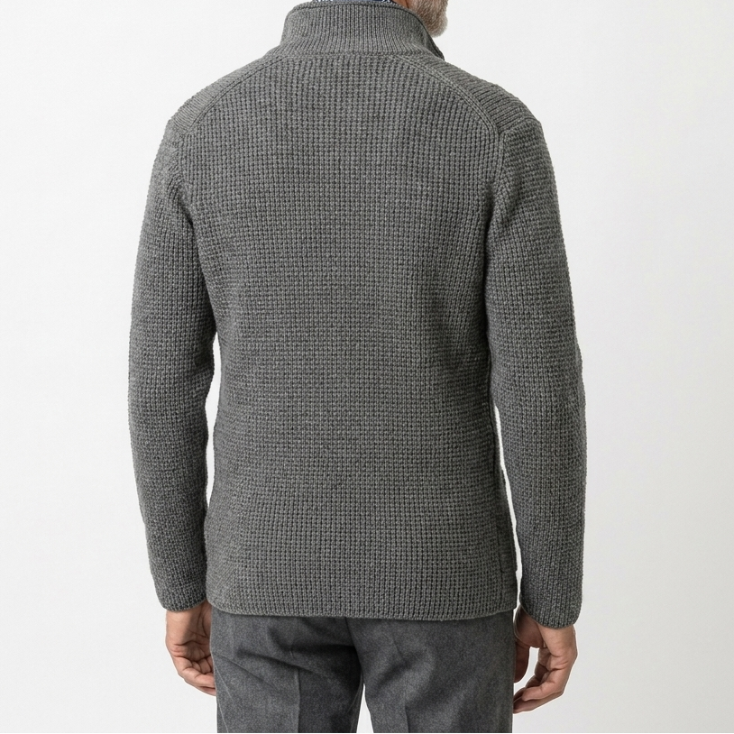 Casual Long Sleeve Knitted Jacket
