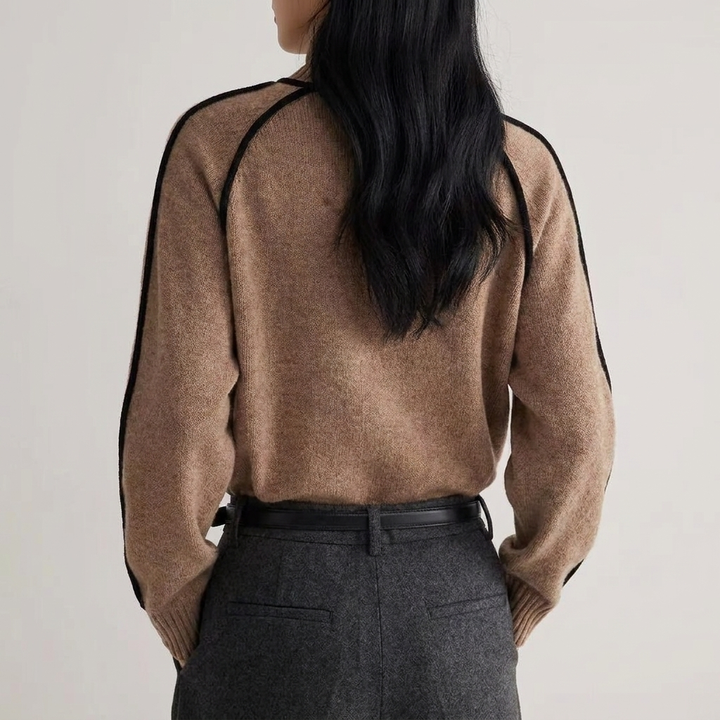 Women's Oversized Turtleneck Soft Knit Long Sleeve Jumper