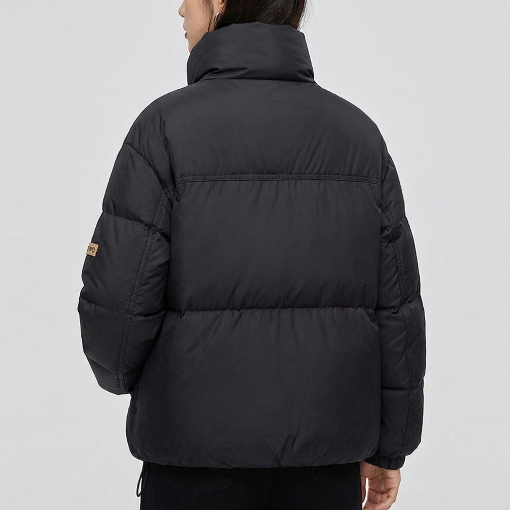 Women's Stand Collar Oversized Quilted Puffer Down Coat