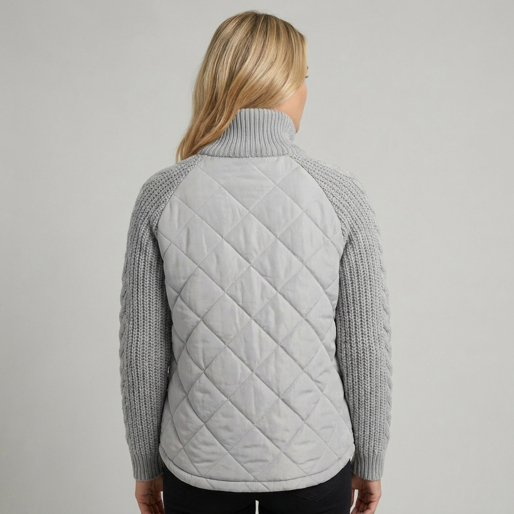 Women's Stand Collar Cotton Quilted Padded Winter Coat