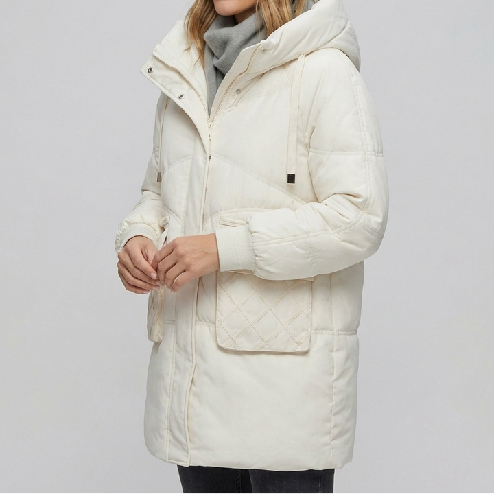 Women's Thick Cotton Mid-Length Puffer Coat