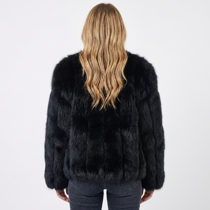 Women's Faux Fur Cardigan Coat