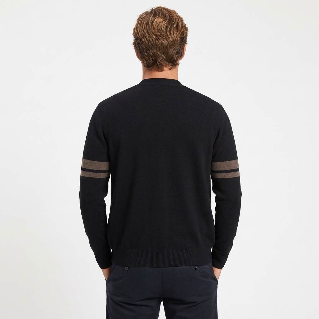 Men's Winter V-Neck Wool Premium Cardigan