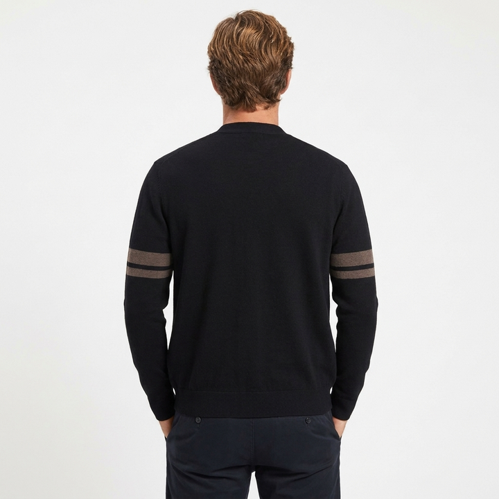 Men's Winter V-Neck Wool Premium Cardigan