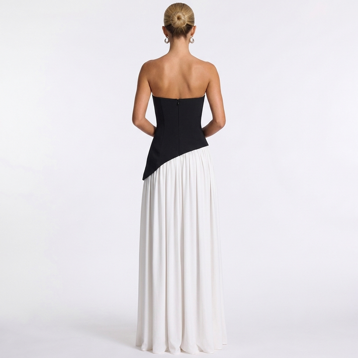 Women's Maxi Strapless Chiffon Scarf