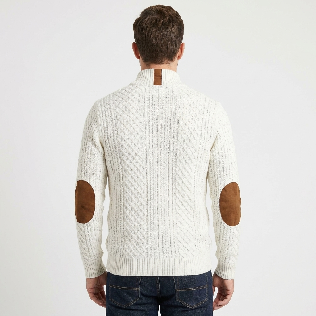 Men's Cable Knit Chunky Pullover