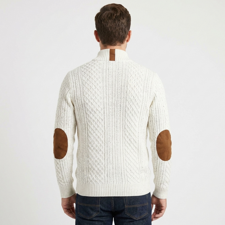Men's Cable Knit Chunky Pullover