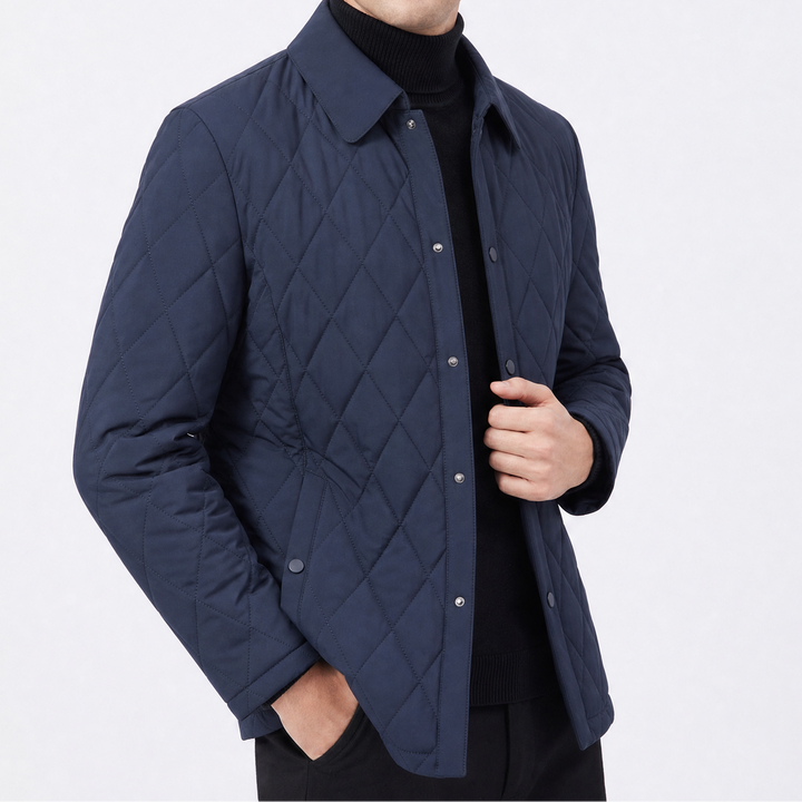 Men's Quilted Slim Fit Coat