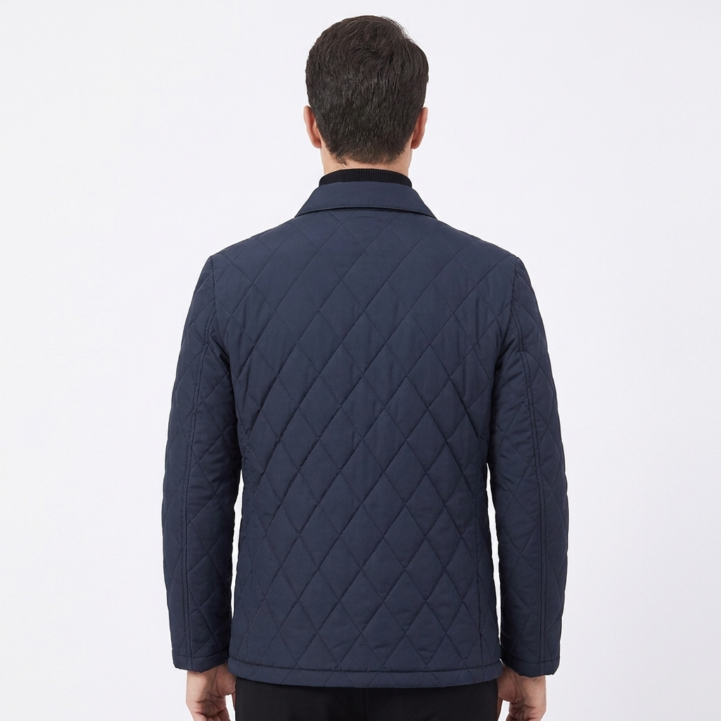Men's Quilted Slim Fit Coat