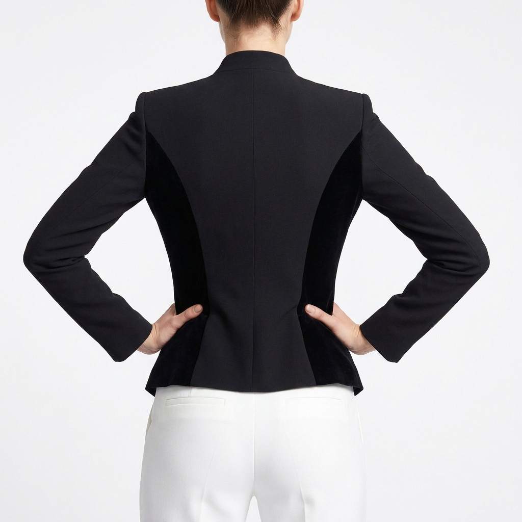 Women's Velvet Evening Blazer
