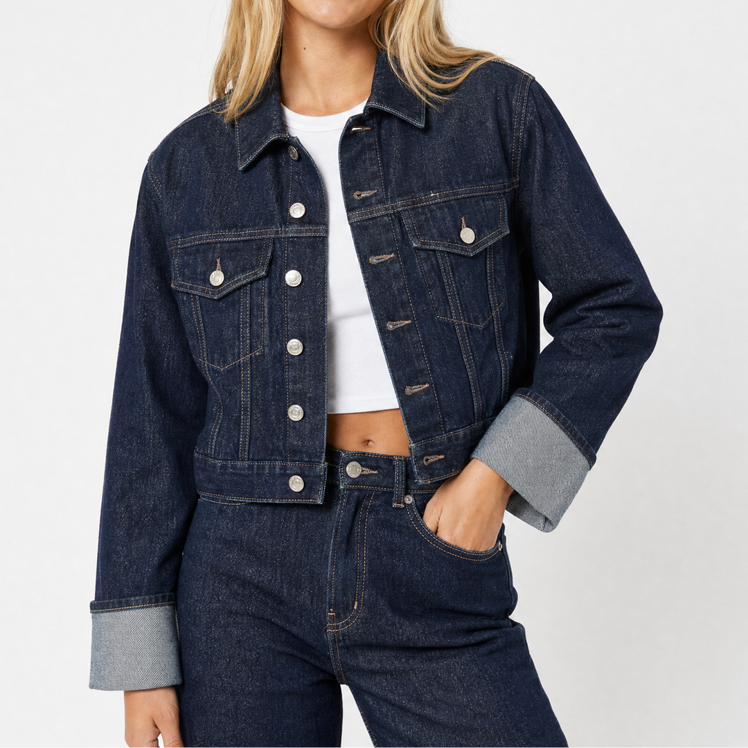 Women's Wide-Leg Jacket Two-Piece Set