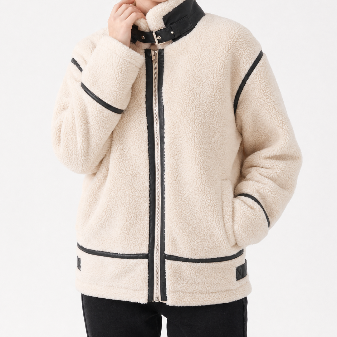 Women's Fleece Shearling Jacket