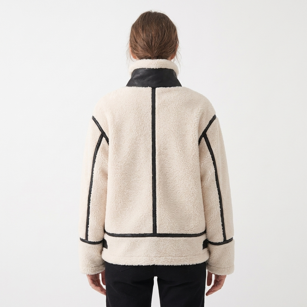Women's Fleece Shearling Jacket