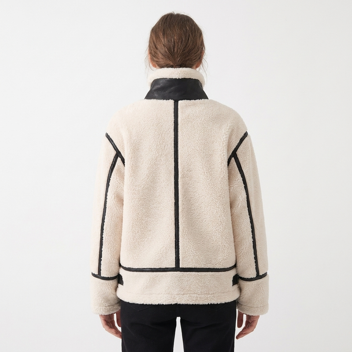 Women's Fleece Shearling Jacket
