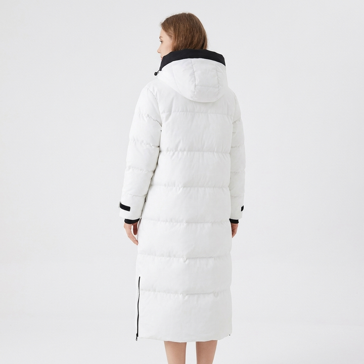 Women's Padded Hooded Quilted Puffer Coat