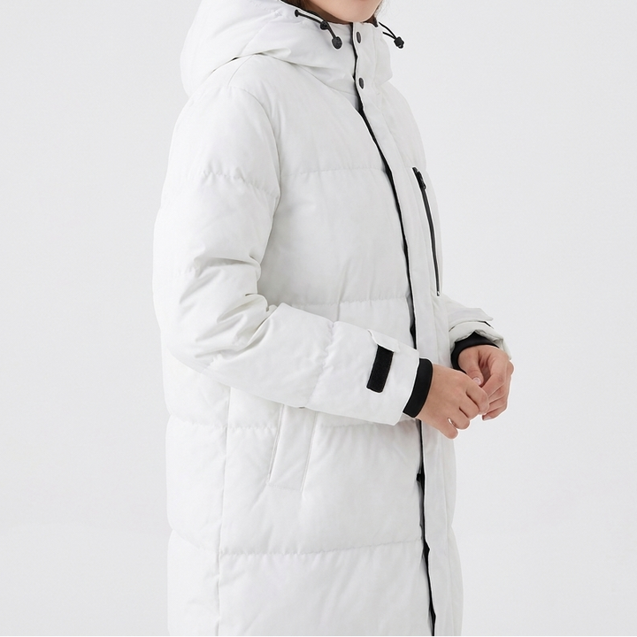 Women's Padded Hooded Quilted Puffer Coat