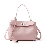 Pink Large Silver Buckle (High-Grade Cowhide