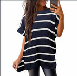 Navy Blue Stripes